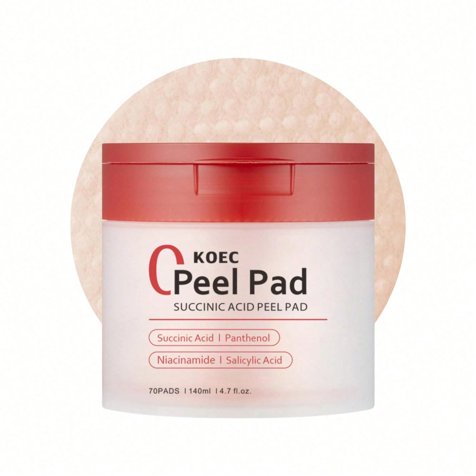 Skincare Non Comedogenic - Płatki Tonizujące z Kwasem Jodnokrzemowym i