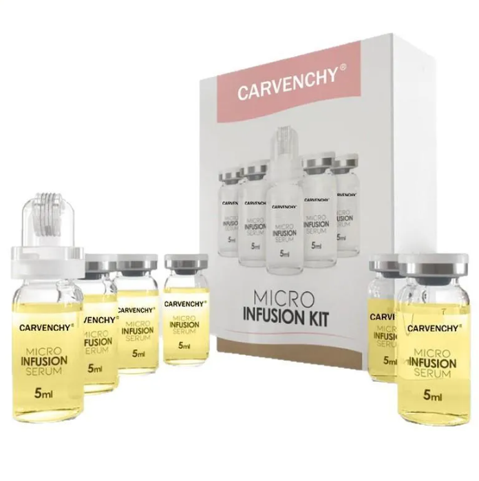 Skincare Moisturizer - Głęboko Nawilżający Zestaw Mikroinfuzji Carvenchy z