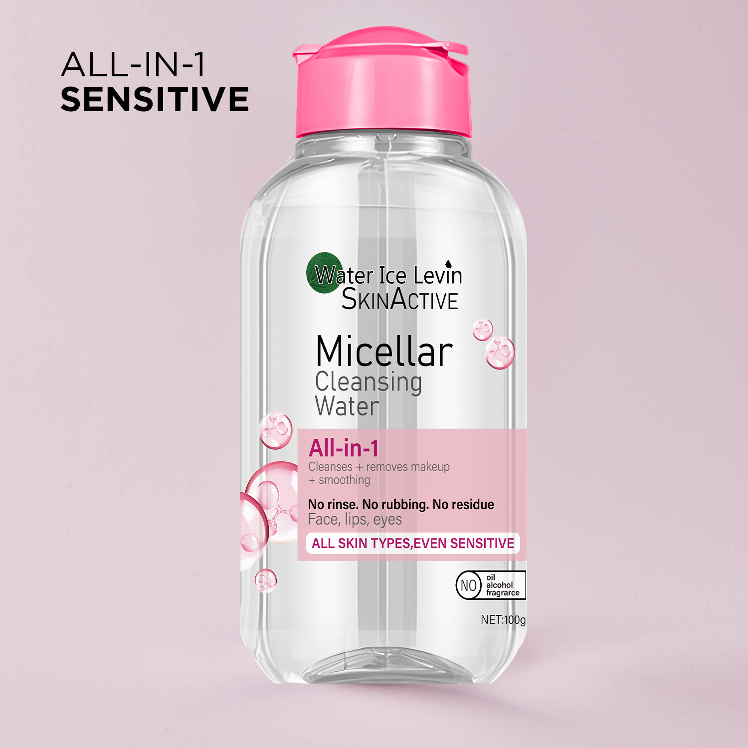 Lactic Acid Toner - Zimowa nawilżająca woda micelarna | Uniwersalny