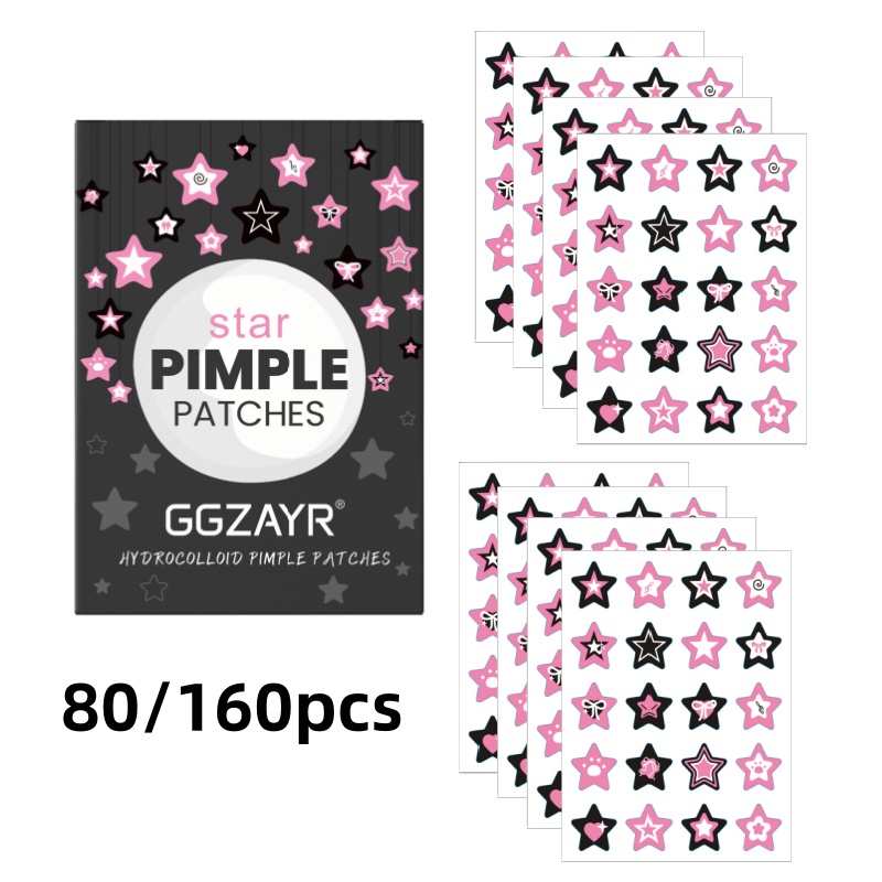 Skincare Moisturizer - Zestaw plasterków na pryszcze w kształcie