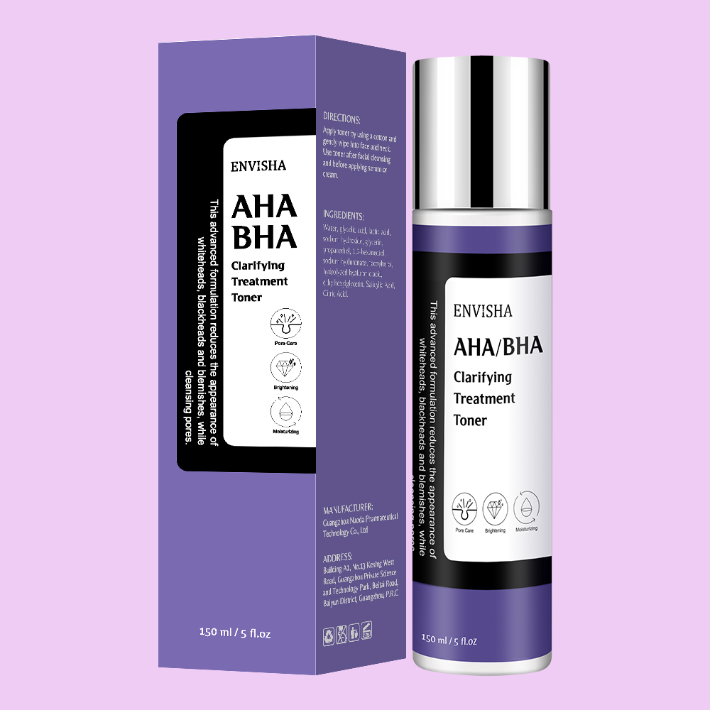 Lactic Acid Toner - ENVISHA pielęgnacja skóry twarzy tonik oczyszczający
