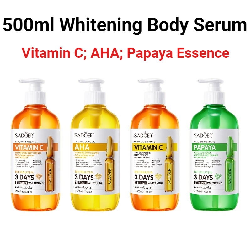 SADOER AHA Wybielająca Esencja – Niacinamide Brightening Serum recenzja i cena