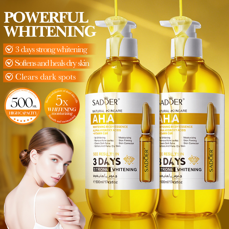 SADOER AHA Wybielająca Esencja – Niacinamide Brightening Serum recenzja i cena