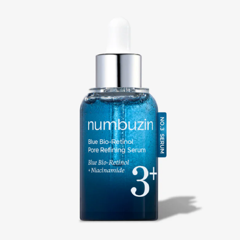 Numbuzin No.3 Blue Bio-Retinol – Niacinamide Brightening Serum recenzja i cena