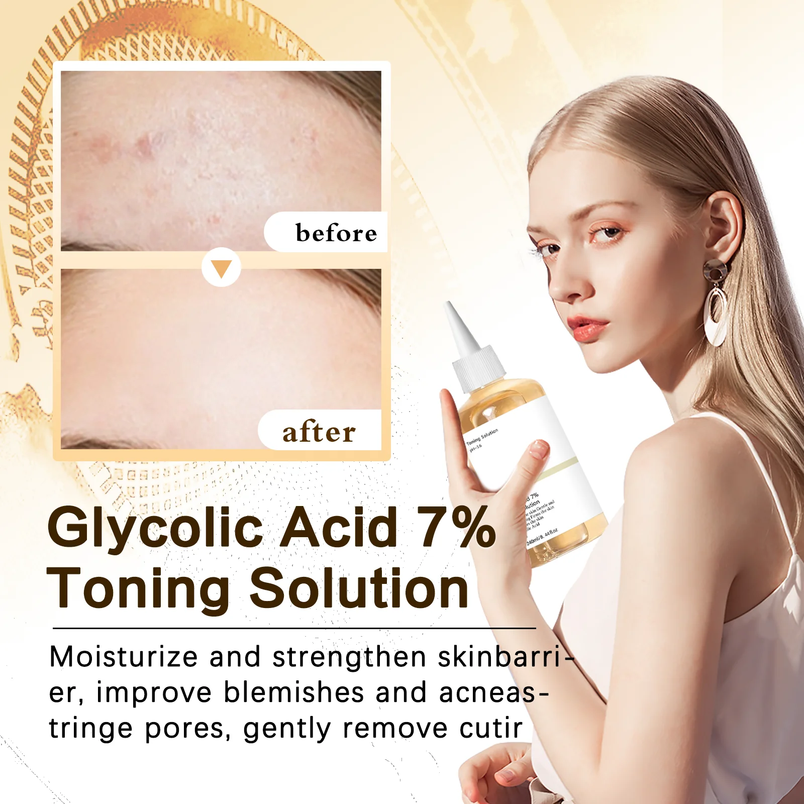 7% Roztwór Tonujący z Kwasem G – Lactic Acid Toner recenzja i cena