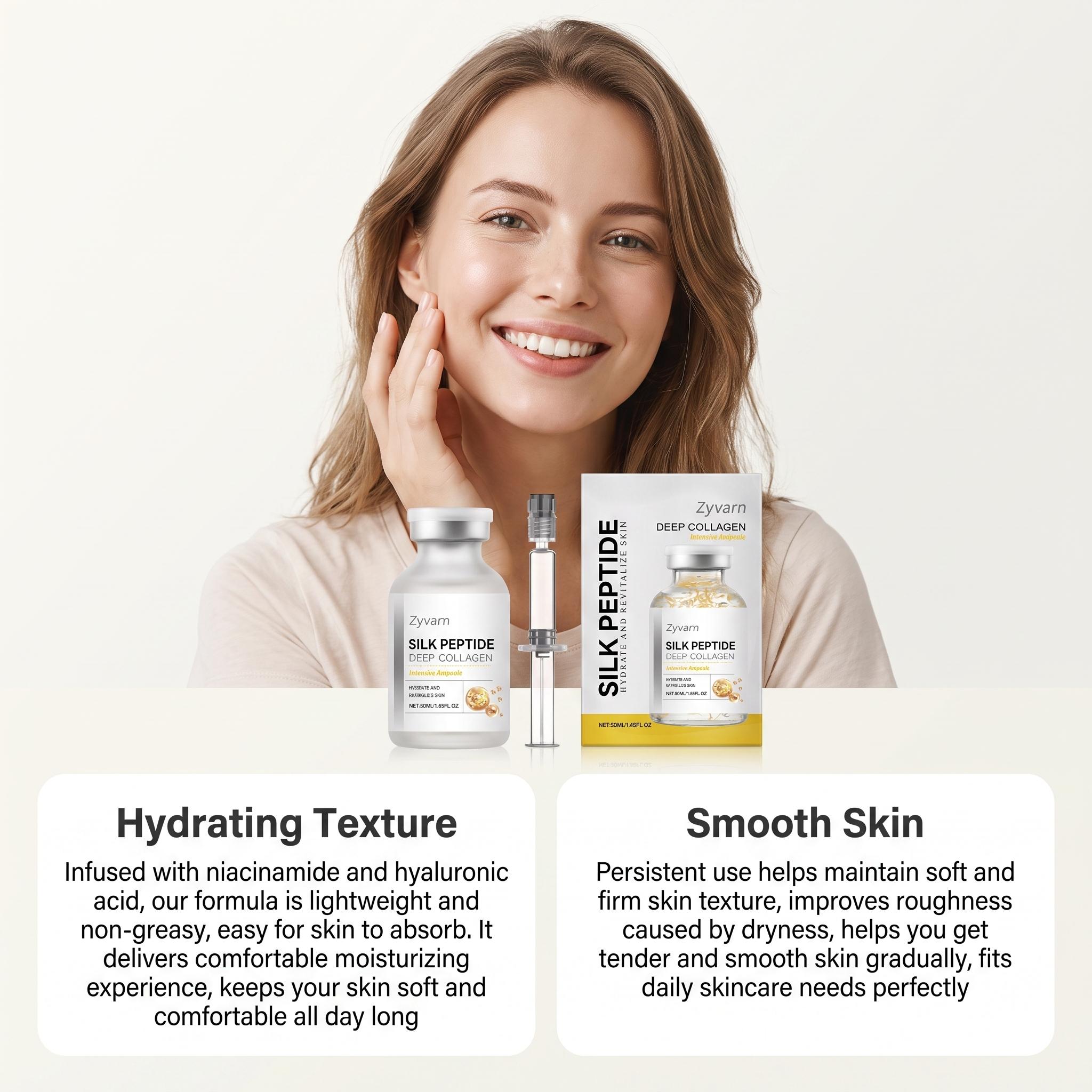 Ampułka z kolagenem jedwabnym  – Niacinamide Brightening Serum recenzja i cena