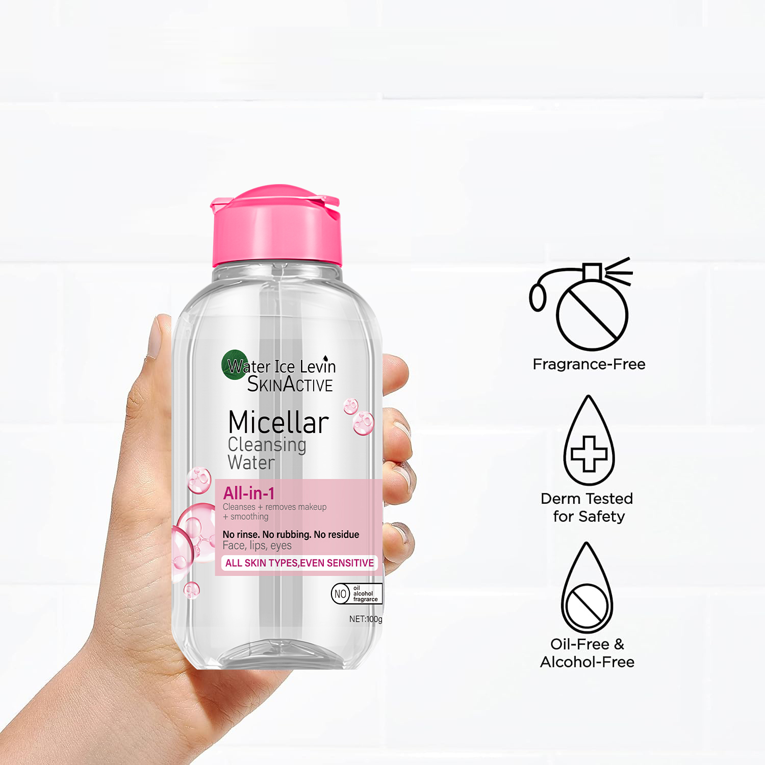 Zimowa nawilżająca woda micela – Lactic Acid Toner recenzja i cena
