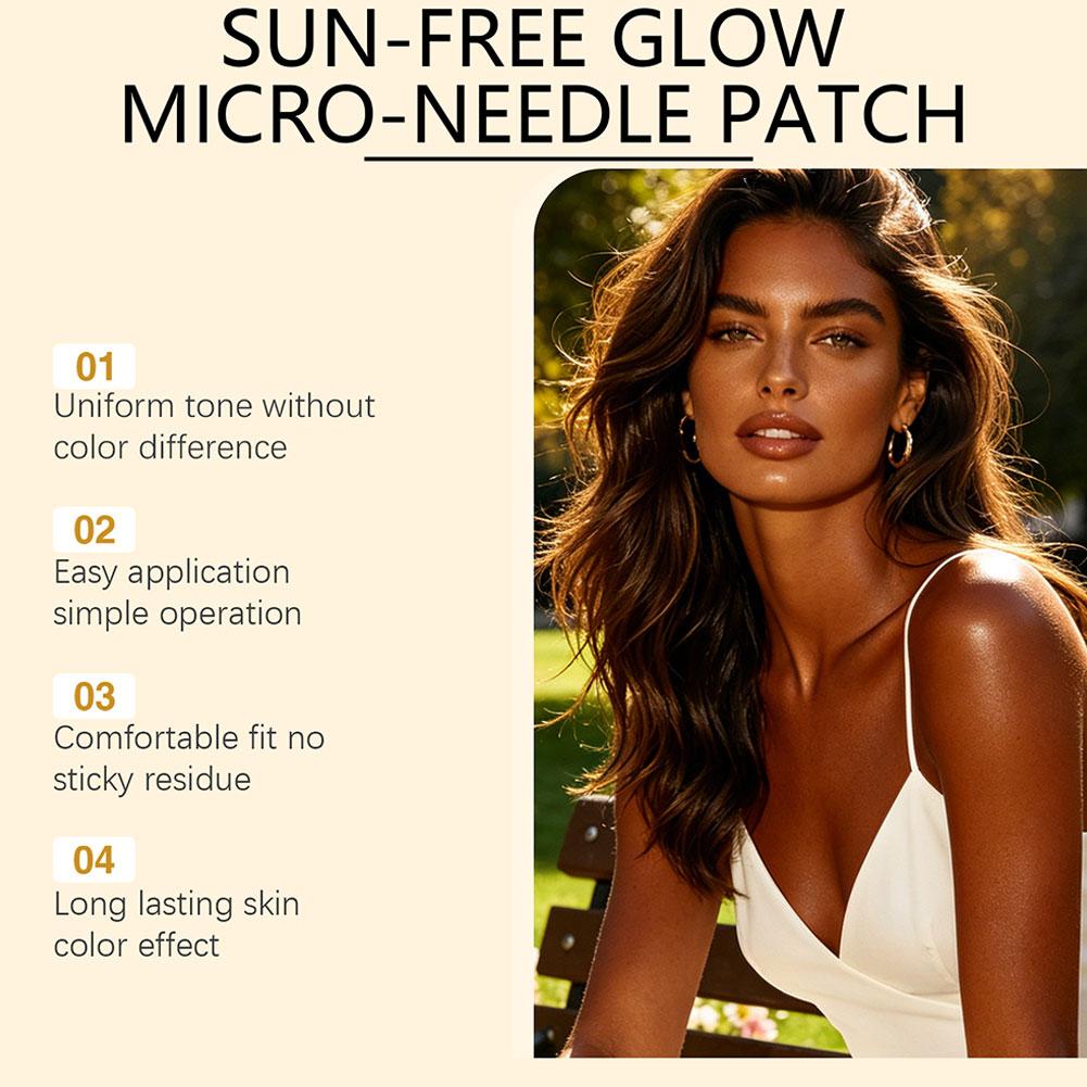 14 szt. Samoopalające plastry  – Skincare Glowing recenzja i cena