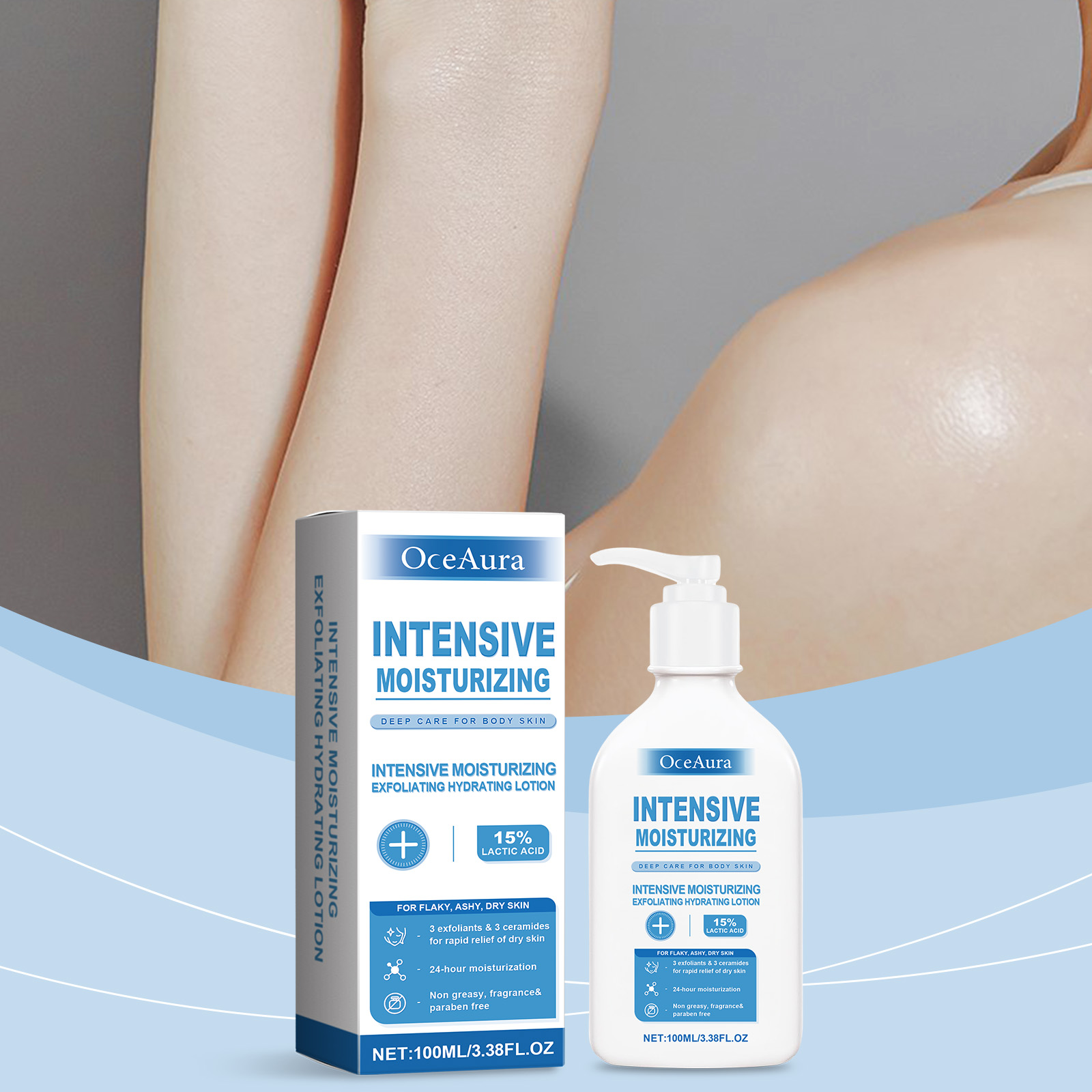 OceAura Intensive Healing Body – Lactic Acid Toner recenzja i cena