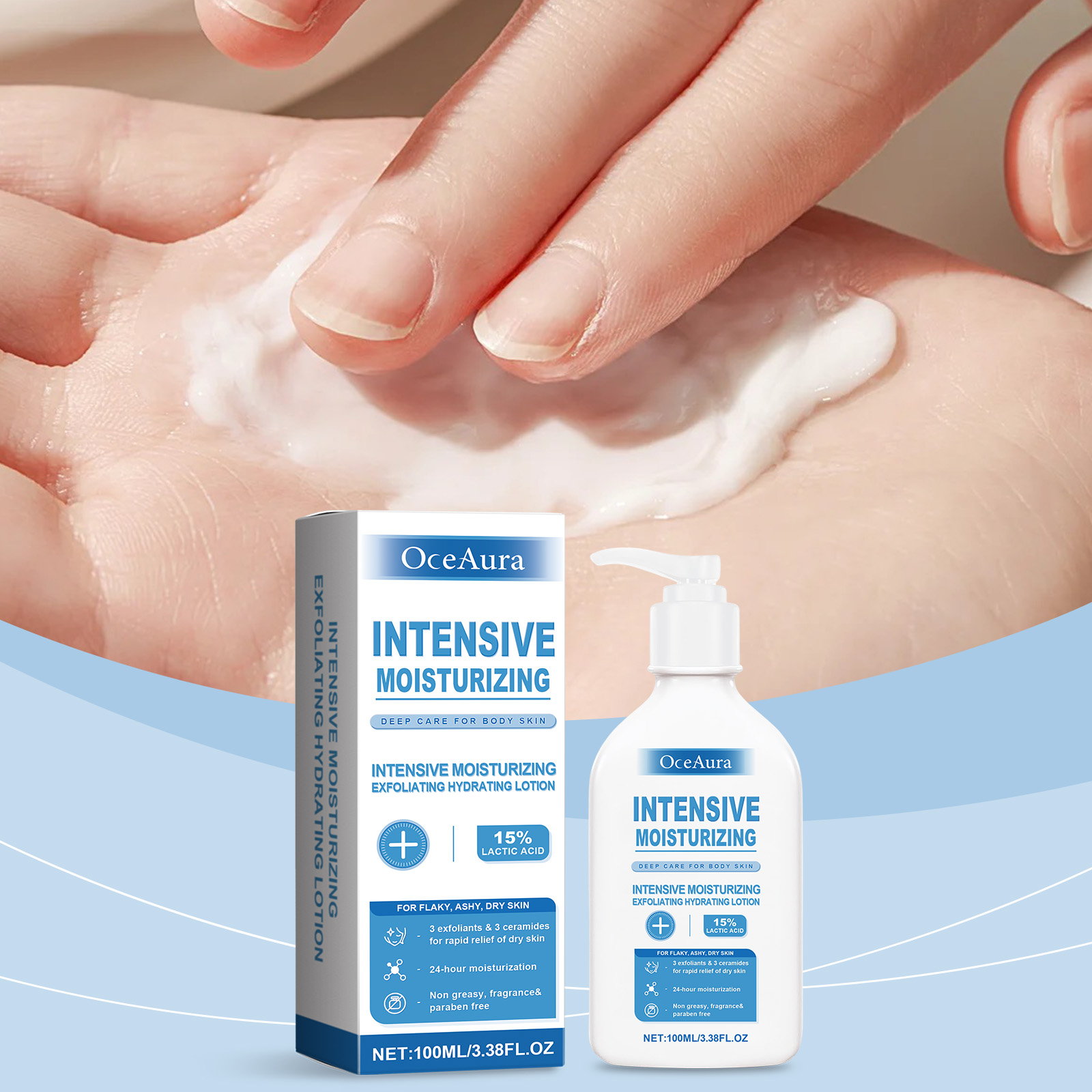OceAura Intensive Healing Body – Lactic Acid Toner recenzja i cena